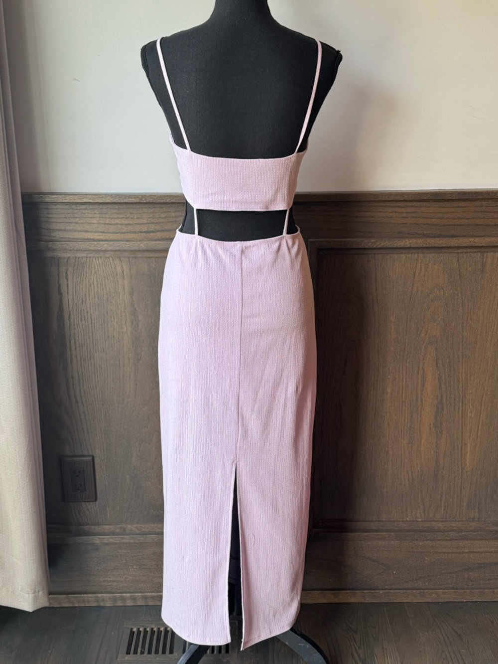 HYFVE Sleeveless Lavender Cutout Dress Large EUC - Picture 4 of 8